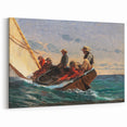 Realism Art Prints - The Flirt by Winslow Homer Nautical Adventure Art