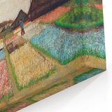 Impressionist Landscape - Flower Beds in Holland by Vincent van Gogh Print