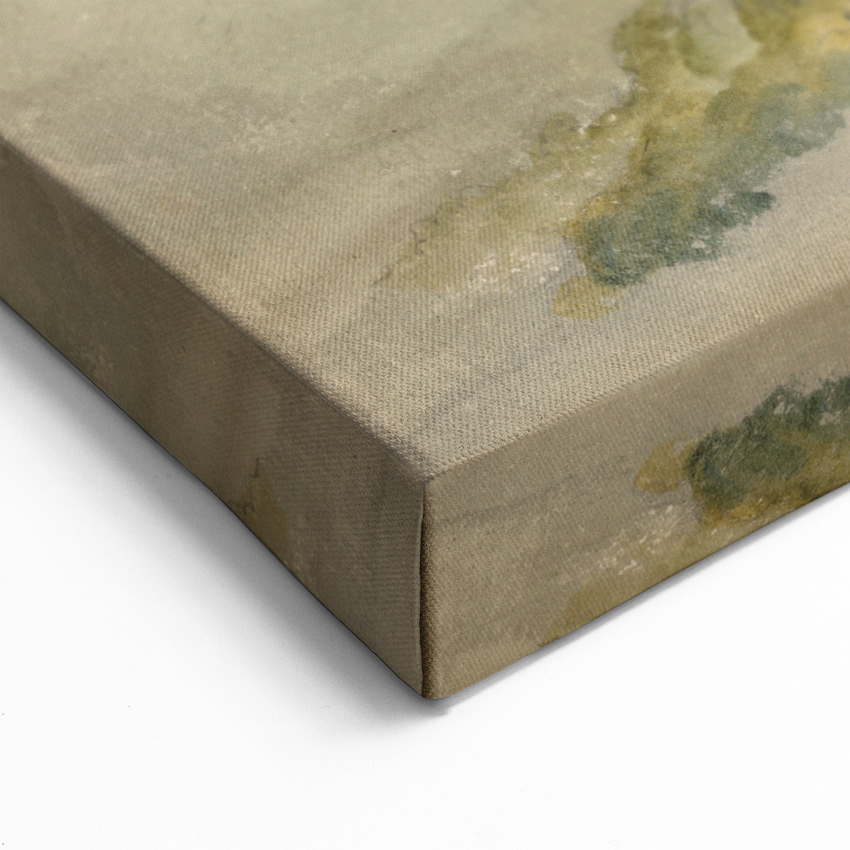 Realism Art Prints - The Fallen Tree Nature Study Canvas Art Print