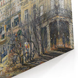 French Theater Square Paris Impressionism Wall Art by Camille Pissarro