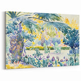 Garden of the Painter by Cross: Colorful Impressionist Garden Wall Art