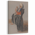 Realism Art Prints - Classical Realism Portrait of Middle Eastern Figure