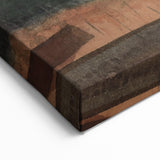 Realism Art Prints - Serene Palm Trees Landscape on Canvas and Acrylic