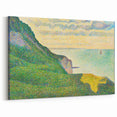 Seascape at Port-en-Bessin by Seurat: Coastal Impressionist Wall Art