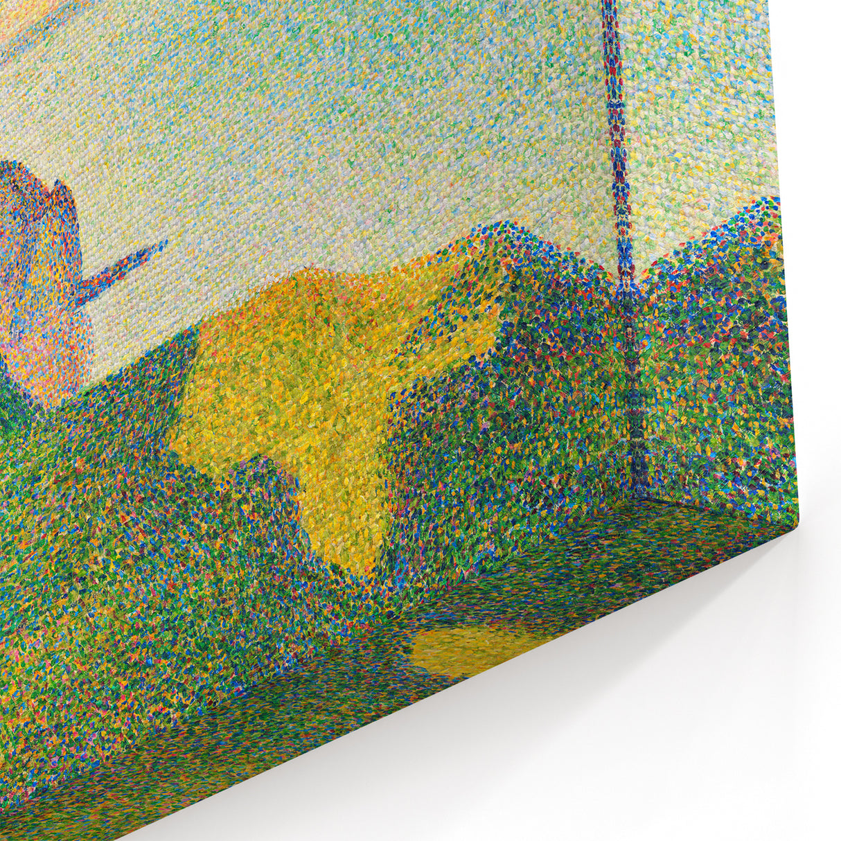 Seascape at Port-en-Bessin by Seurat: Coastal Impressionist Wall Art