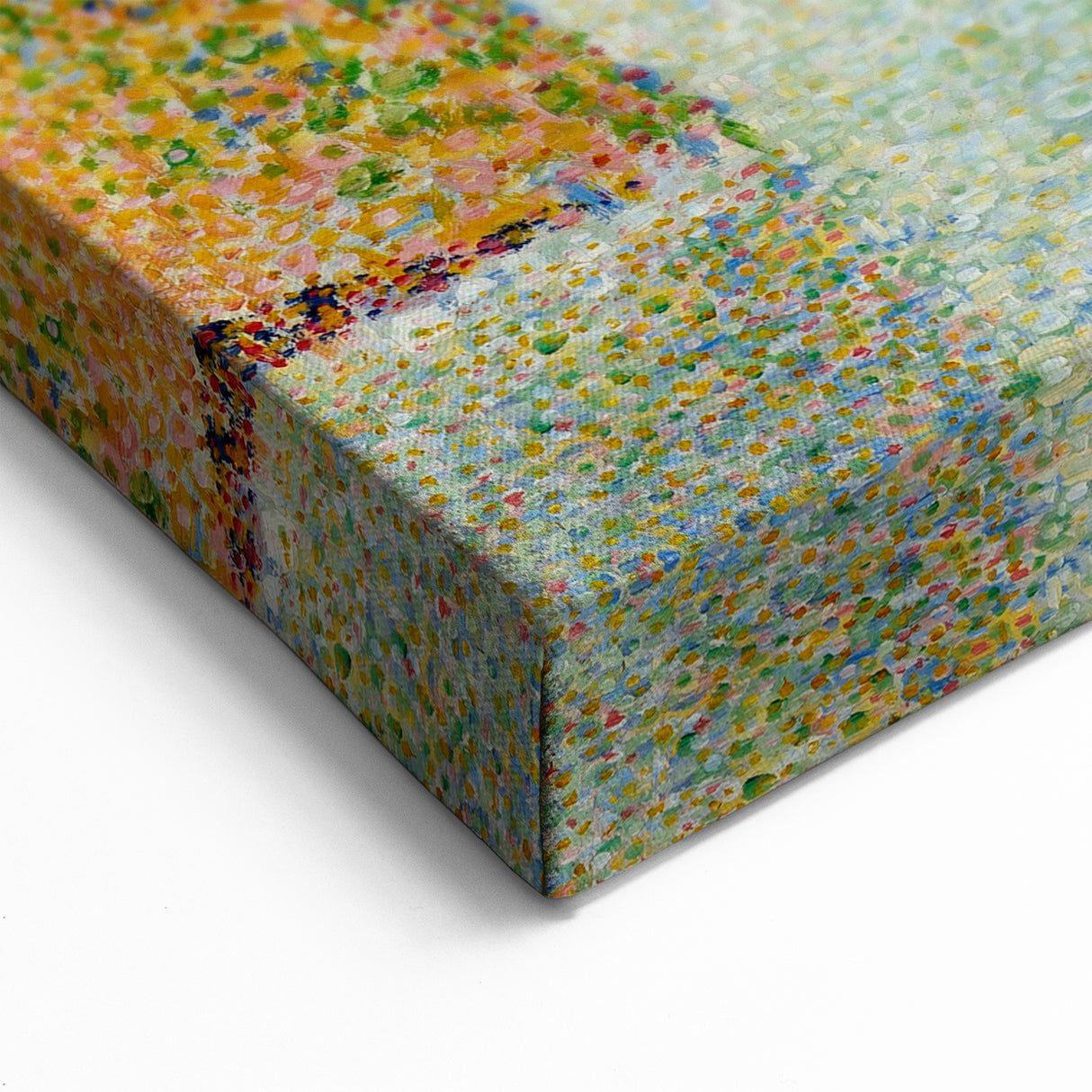 The Outer Harbor by Seurat: Charming Coastal Pointillist Wall Art Print