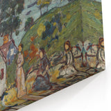 Gloucester Harbor by Prendergast: Colorful Coastal Impressionist Wall Art