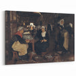 Realism Art Print of Fisherwomen Working – Classical Realism Canvas Art