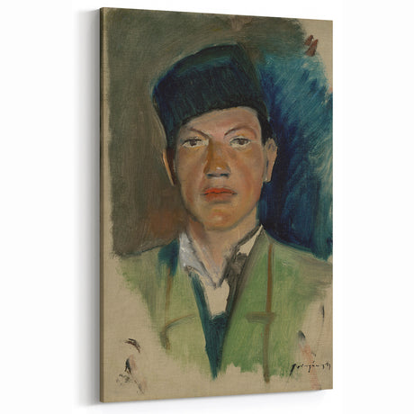 Dreamy Boy - Impressionism Wall Art Portrait | Framed & Canvas Prints
