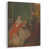 Edmondo and Thérèse Morbilli - Impressionist Portrait by Degas