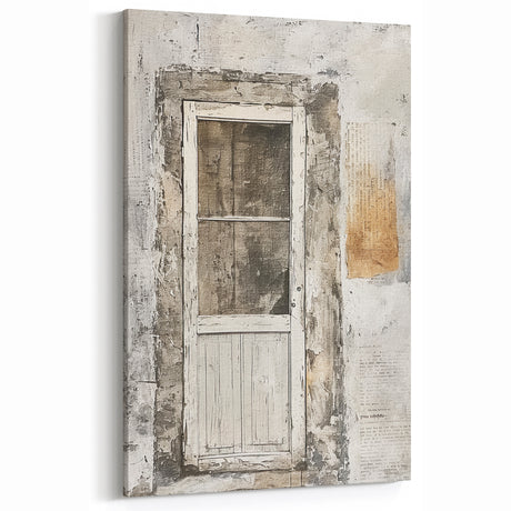 Rustic Italian Door Photography - Vintage Architecture Wall Art Print
