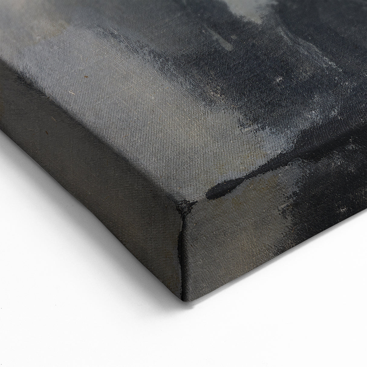 Abstract Still Life Wall Art - Modern Black and Gray Bottle Arrangement