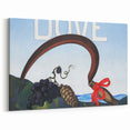 Symbolic Grapes and Sickle Wall Art - Bold Modern Decor for Home