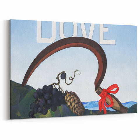 Symbolic Grapes and Sickle Wall Art - Bold Modern Decor for Home