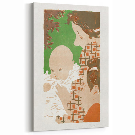 Modern Wall Art - Vintage Family Portrait Print for Classic Decor