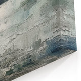 Textured Seascape Abstract Art - Ocean Breeze Canvas Wall Decor