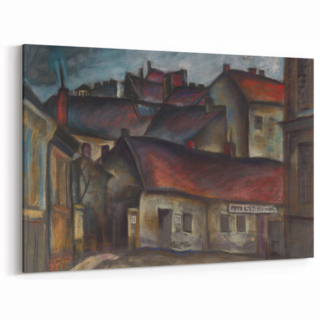 Realistic Wall Art - The Outskirts of the City by Konštantín Bauer