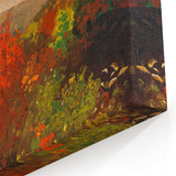 Realism Art Print - Autumn Treetops by Winslow Homer, Fall Landscape