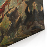 Mount Washington Realism Art Print - Classical Realism Canvas Landscape