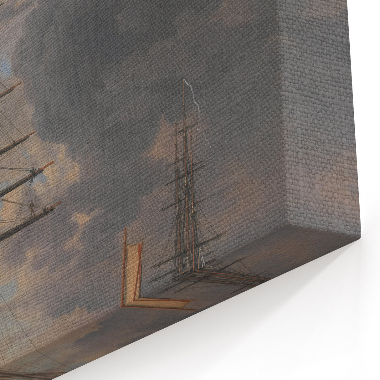 Russian Liner Asow Realism Art Print - Maritime Classical Canvas Decor