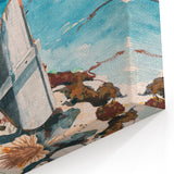 After the Hurricane, Bahamas Realism Art Print - Dramatic Seascape Canvas