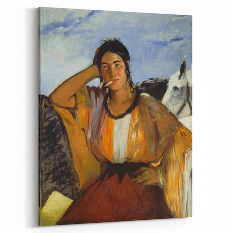Impressionism Wall Art - Bold Portrait of a Woman - Classic Style Print