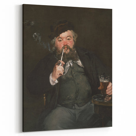 Impressionism Wall Art - Classic Portrait of a Man - Vintage French Art Print