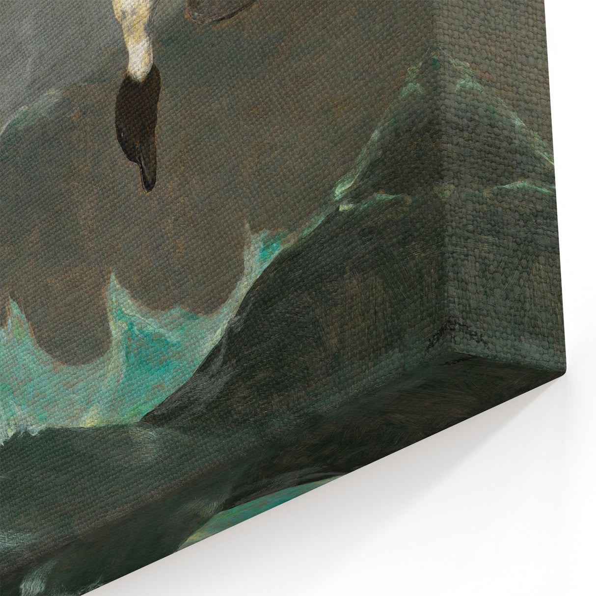 Dramatic Realism Art of Ducks in Flight - Fine Art Realism Canvas