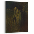 Impressionism Wall Art - Dark Life Reflections - Somber Classic Art Print