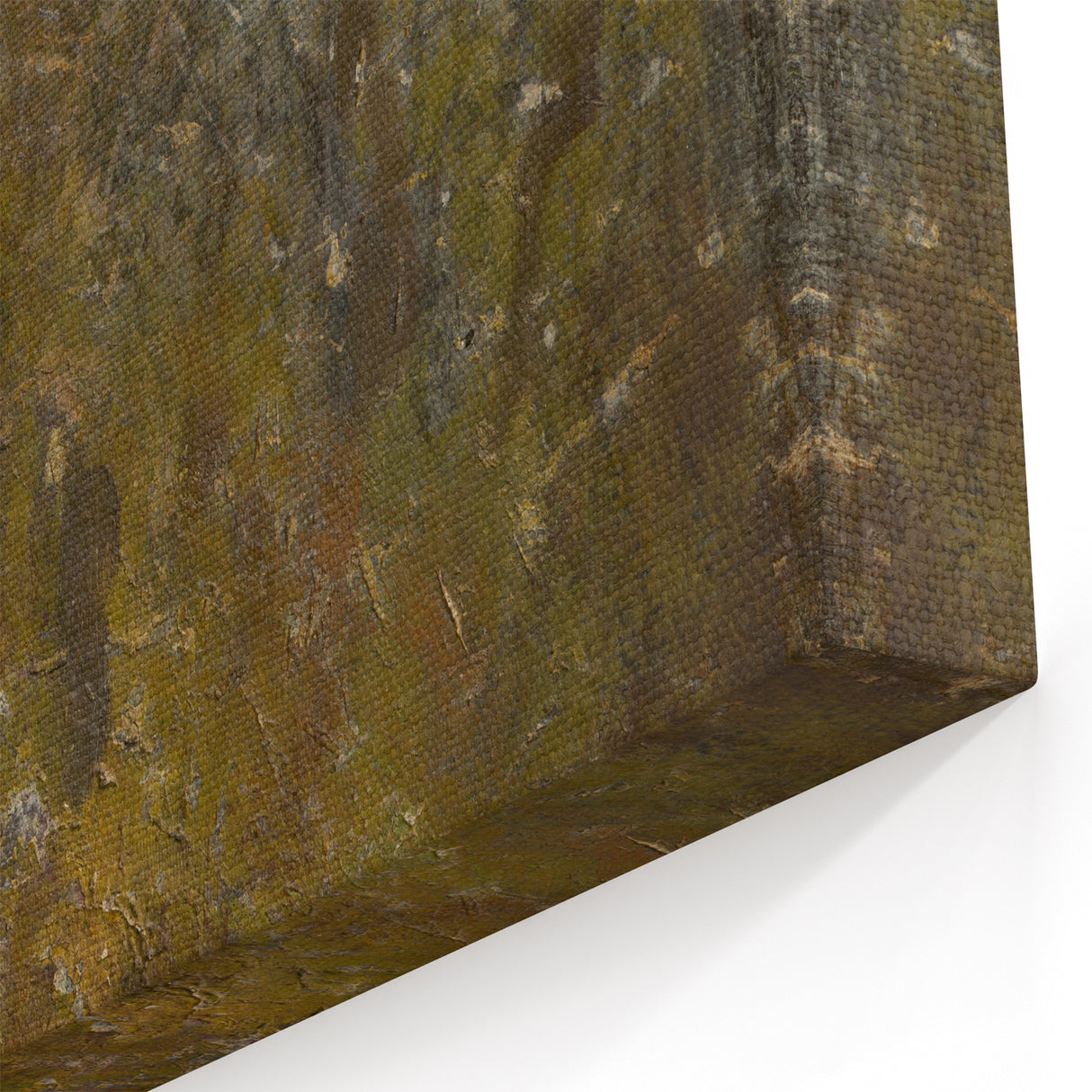 Impressionism Wall Art - Abstract Landscape in Nature - Textured Park Scene Print