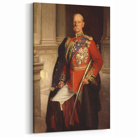 Classic Portrait Wall Art - Military Commander in Formal Attire - Sargent Art Print