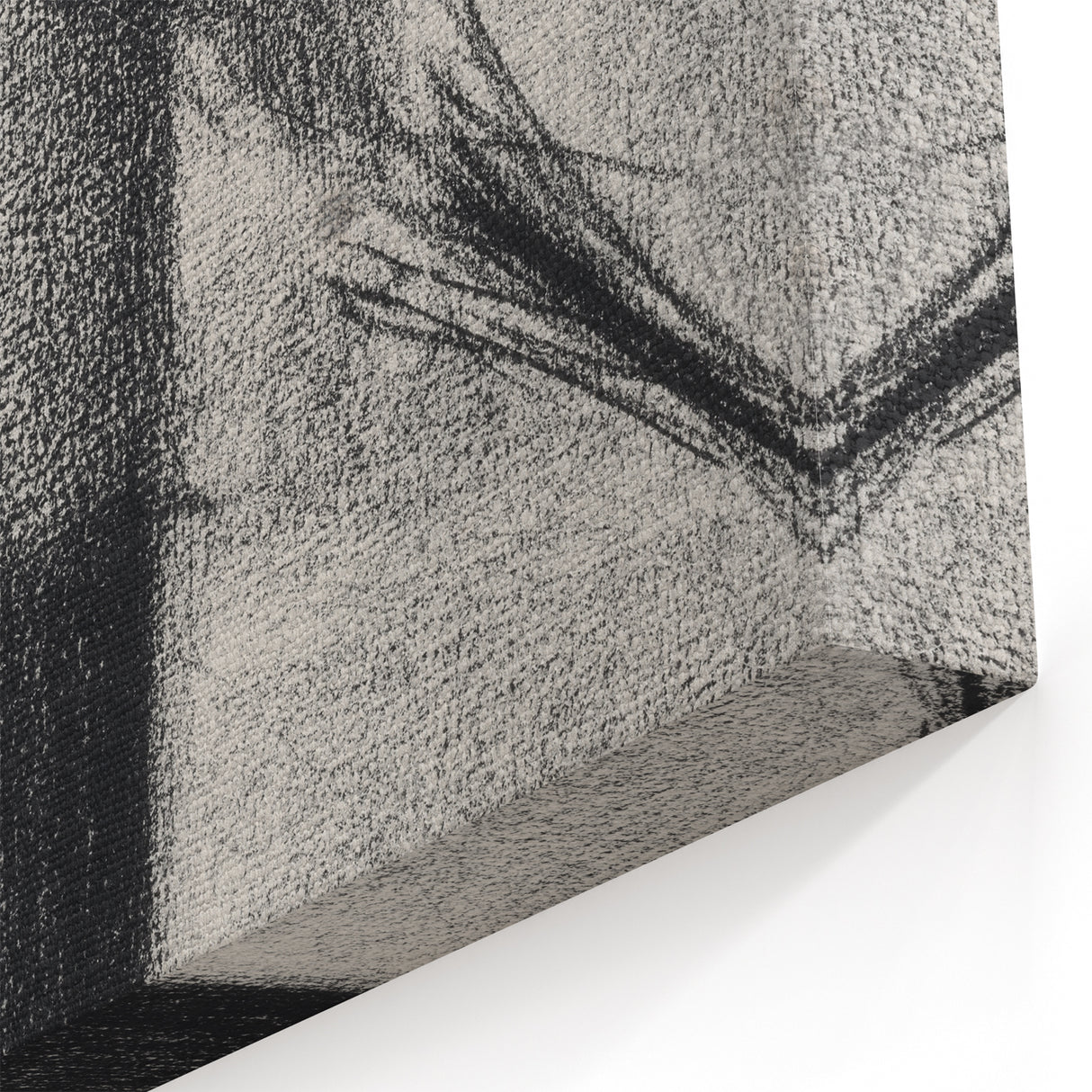 Monochrome Pointillism Art - Woman with Parasol - Seurat’s Graceful Print