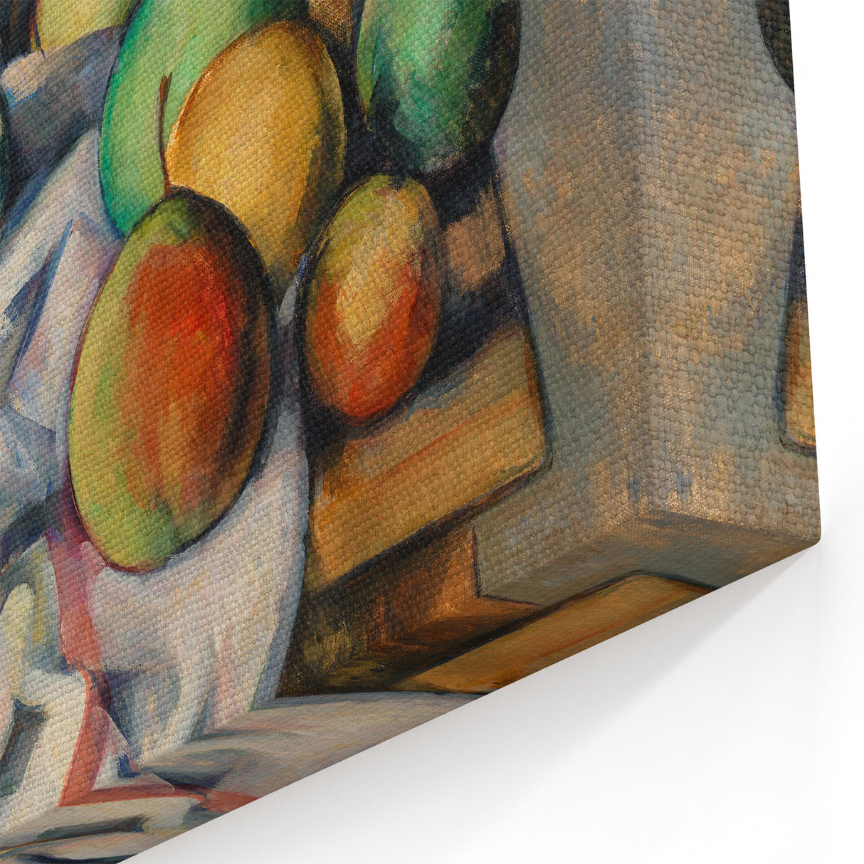 Impressionist Still Life - Ginger Jar with Fruit - Cezanne Art Print