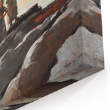 Coastal Scene Art Print - Saco Bay by Winslow Homer - Tranquil Seaside Painting