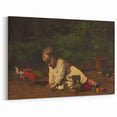 Timeless Realism Art Print - Child at Play by Eakins