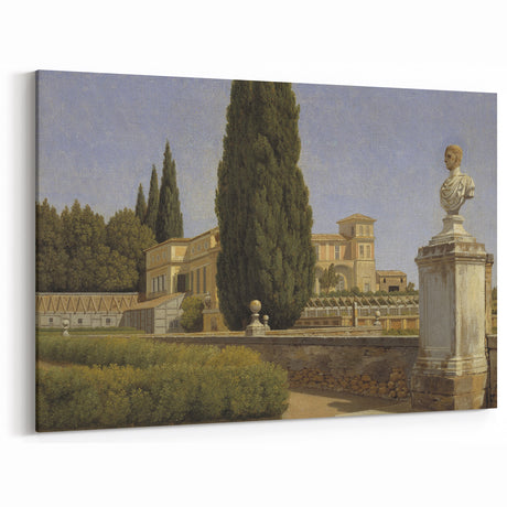Classical Realism Landscape - Villa Albani Gardens by Eckersberg