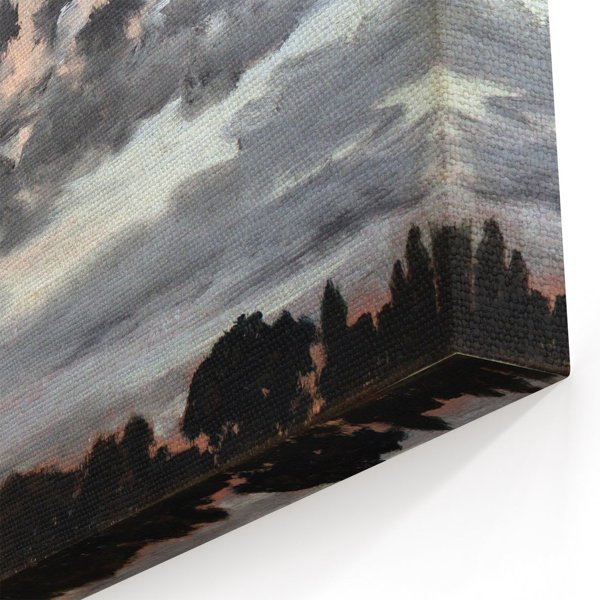 Realism Cloud Study Art Print - Dramatic Sky by Menzel