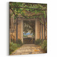 Realism Garden Archway Art Print - Verdant View by Eckersberg