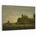 Realism Landscape Art Print - Meadow and Trees by Théodore Rousseau