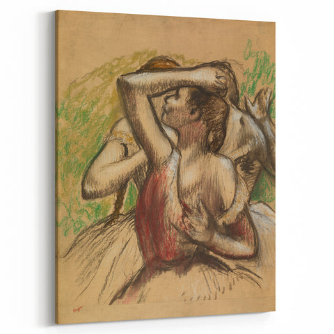 Impressionist Dance Wall Art - Edgar Degas' Elegant Dancers Print