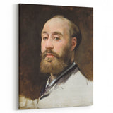 Impressionist Portrait Wall Art - Manet's Head of Jean-Baptiste Faure