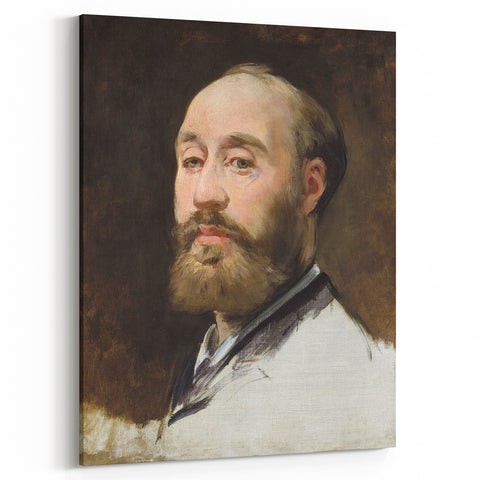 Impressionist Portrait Wall Art - Manet's Head of Jean-Baptiste Faure