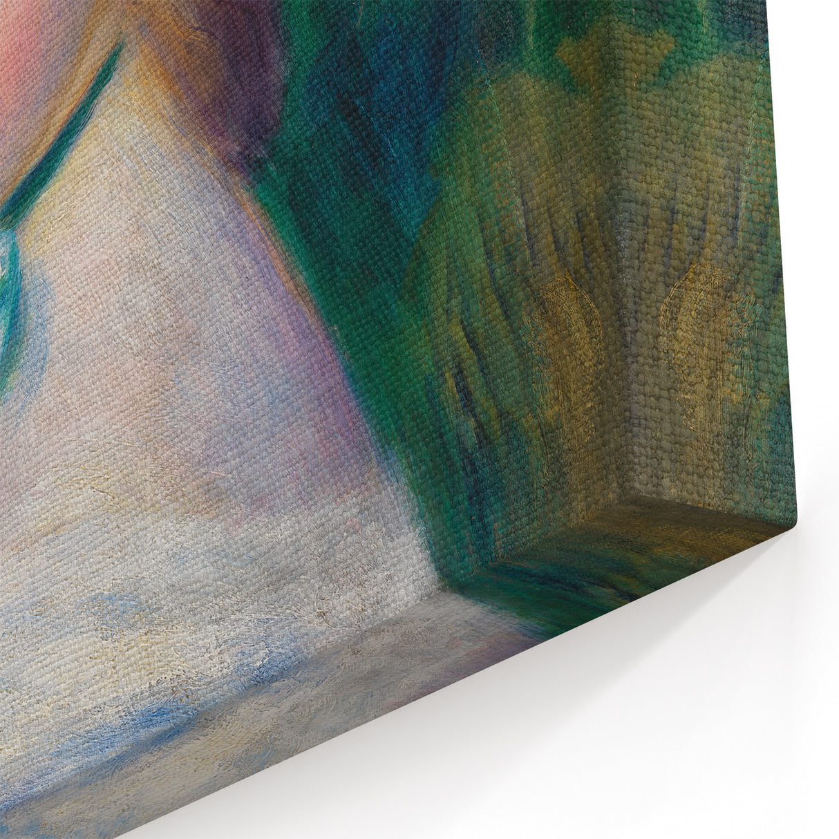 Impressionist Portrait Wall Art - Renoir's Head of a Young Girl Print