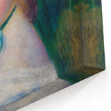Impressionist Portrait Wall Art - Renoir's Head of a Young Girl Print