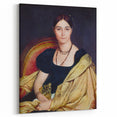 Neoclassical Art Print - Madame Duvaucey Portrait by Ingres (1807)