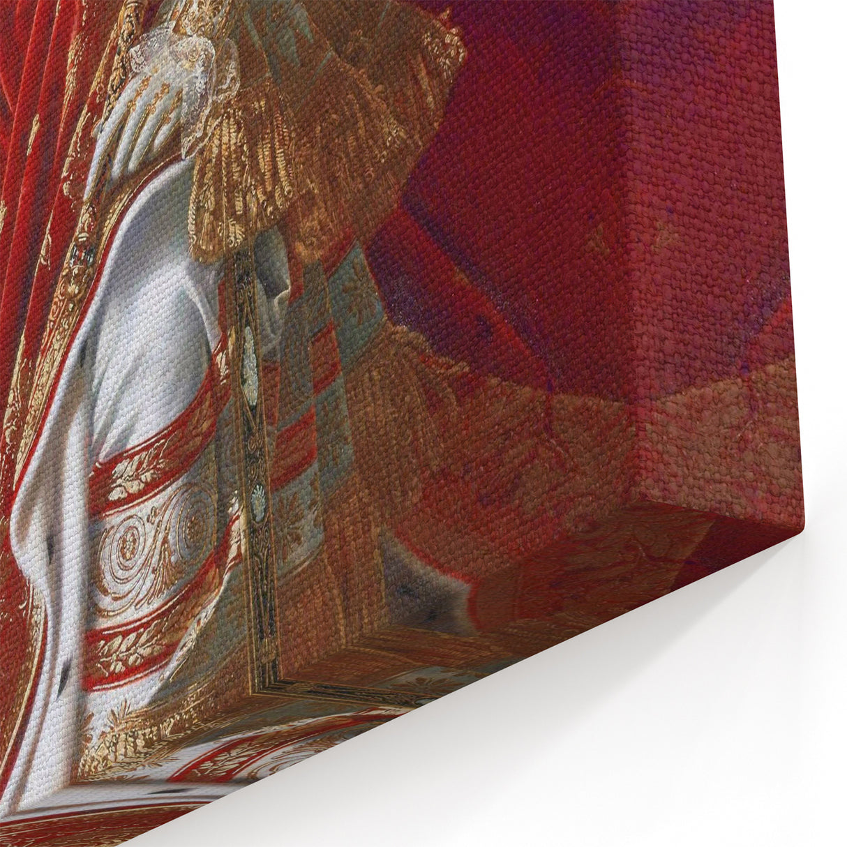 Neoclassical Art Print: Napoleon I on His Imperial Throne - Historic Elegance