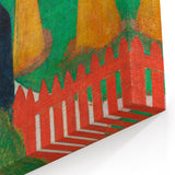 Vibrant Abstract Modern Wall Art - "Mistral" by Paul Gauguin Print