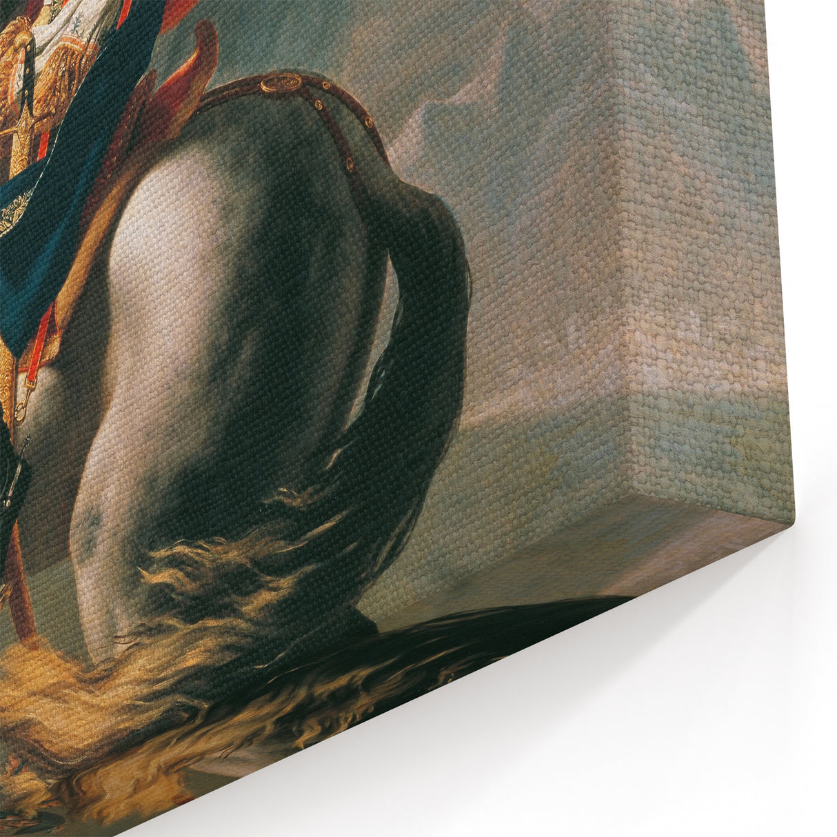 Neoclassical Art Print: Napoleon Crossing the Alps by David - Heroic Portrait