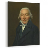 Neoclassical Art Prints: Portrait of Jean-Pierre Delahaye by Jacques-Louis David