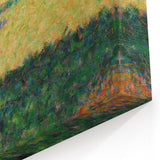 Impressionist Landscape Wall Art - Seurat Inspired Summer Scene Print